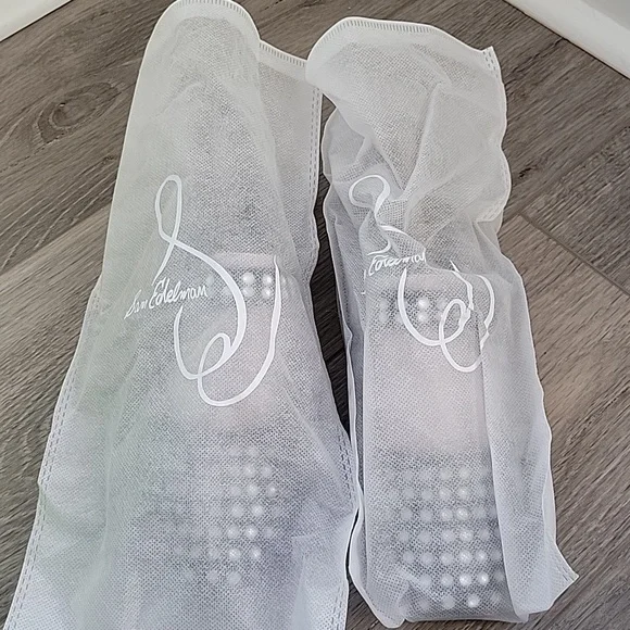 Sam Edelman Michaela Gem Mary Jane Flats Black Suede Noir Size 6M NIB - Picture 8 of 9